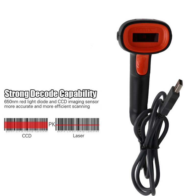 1d 32 bits laser wireless fast decoding speed bar code scanner 9