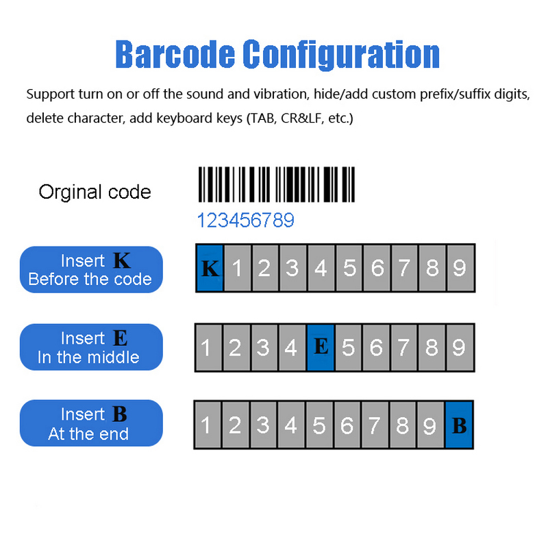 compatible system wireless 1d and 2d qr code barcode scanner 15